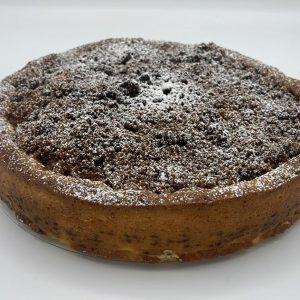 apple crumble taart